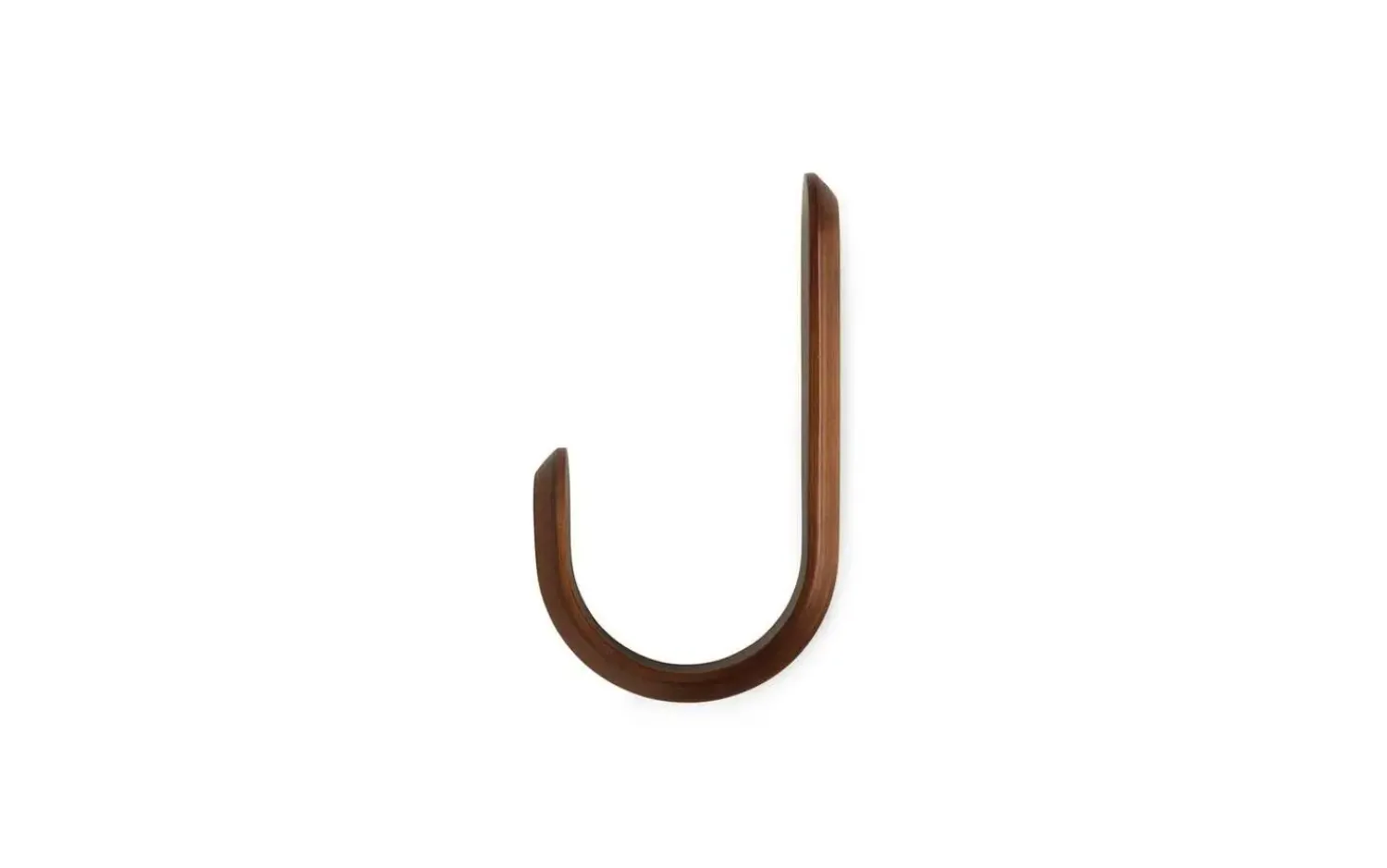 New Normann Copenhagen - Curve Hook - Valnød træ