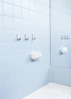 Outlet Normann Copenhagen - Curve Mini Knage - sæt med 2 styk - Mat sølvfarvet