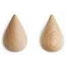 Online Normann Copenhagen - Dropit Hooks Large - 2 pcs - natur