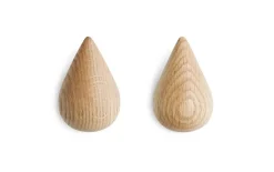 Online Normann Copenhagen - Dropit Hooks Large - 2 pcs - natur