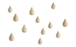 Online Normann Copenhagen - Dropit Hooks Large - 2 pcs - natur
