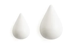 Sale Normann Copenhagen - Dropit Hooks Small - 2 pcs - hvid