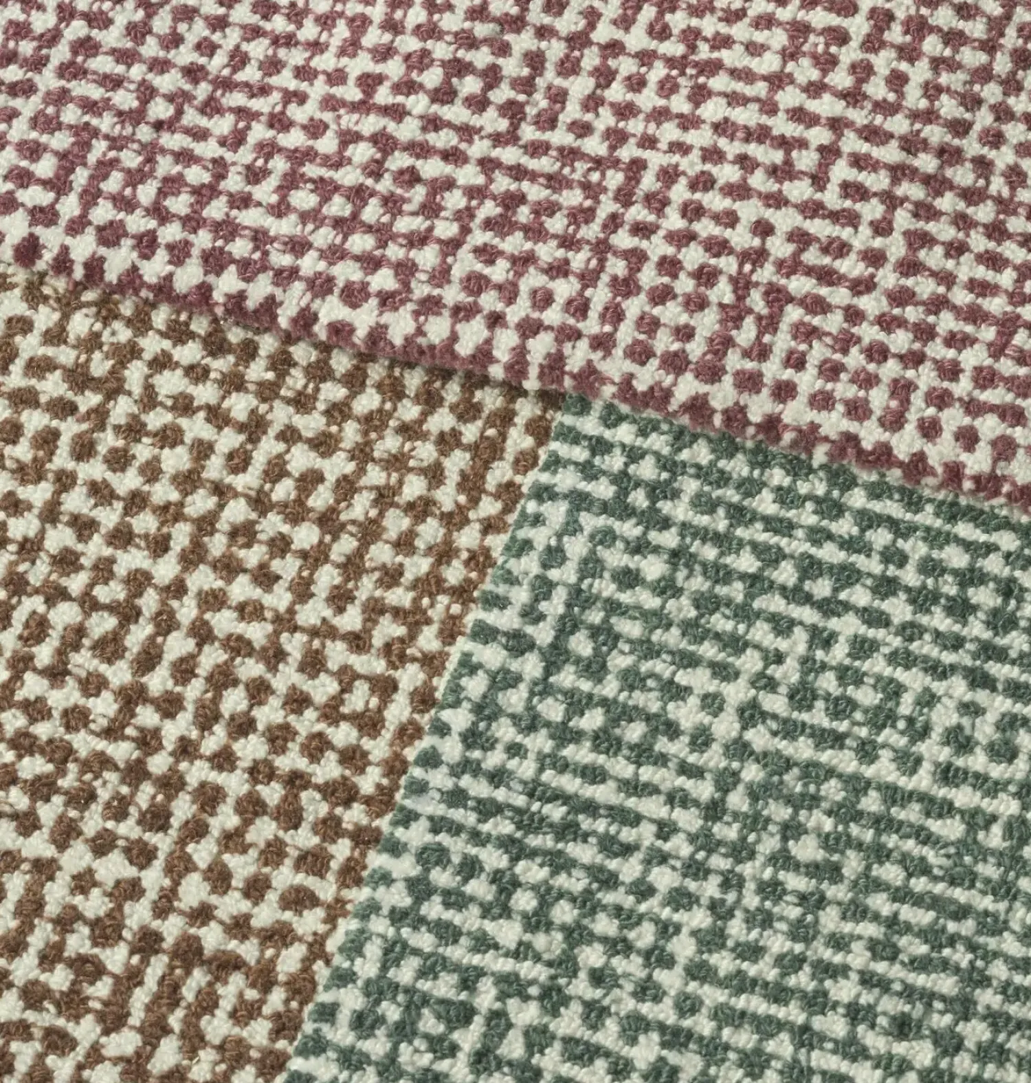 Clearance Normann Copenhagen - Flick Rug 170x240 cm - Off White/Burgundy
