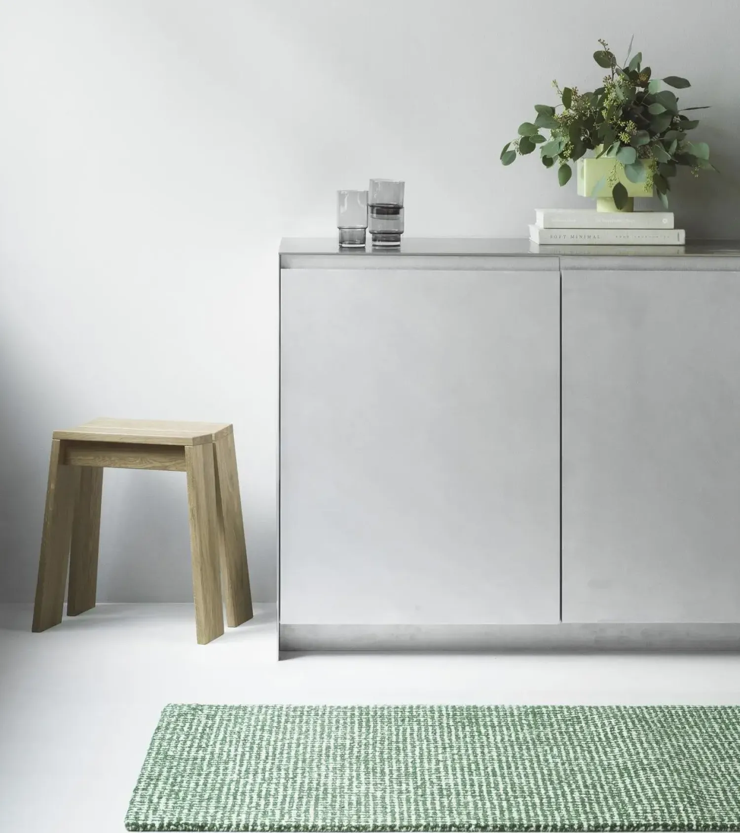 Online Normann Copenhagen - Flick Rug 170x240 cm - Off White/Dark Green