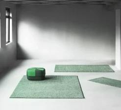 Online Normann Copenhagen - Flick Rug 170x240 cm - Off White/Dark Green