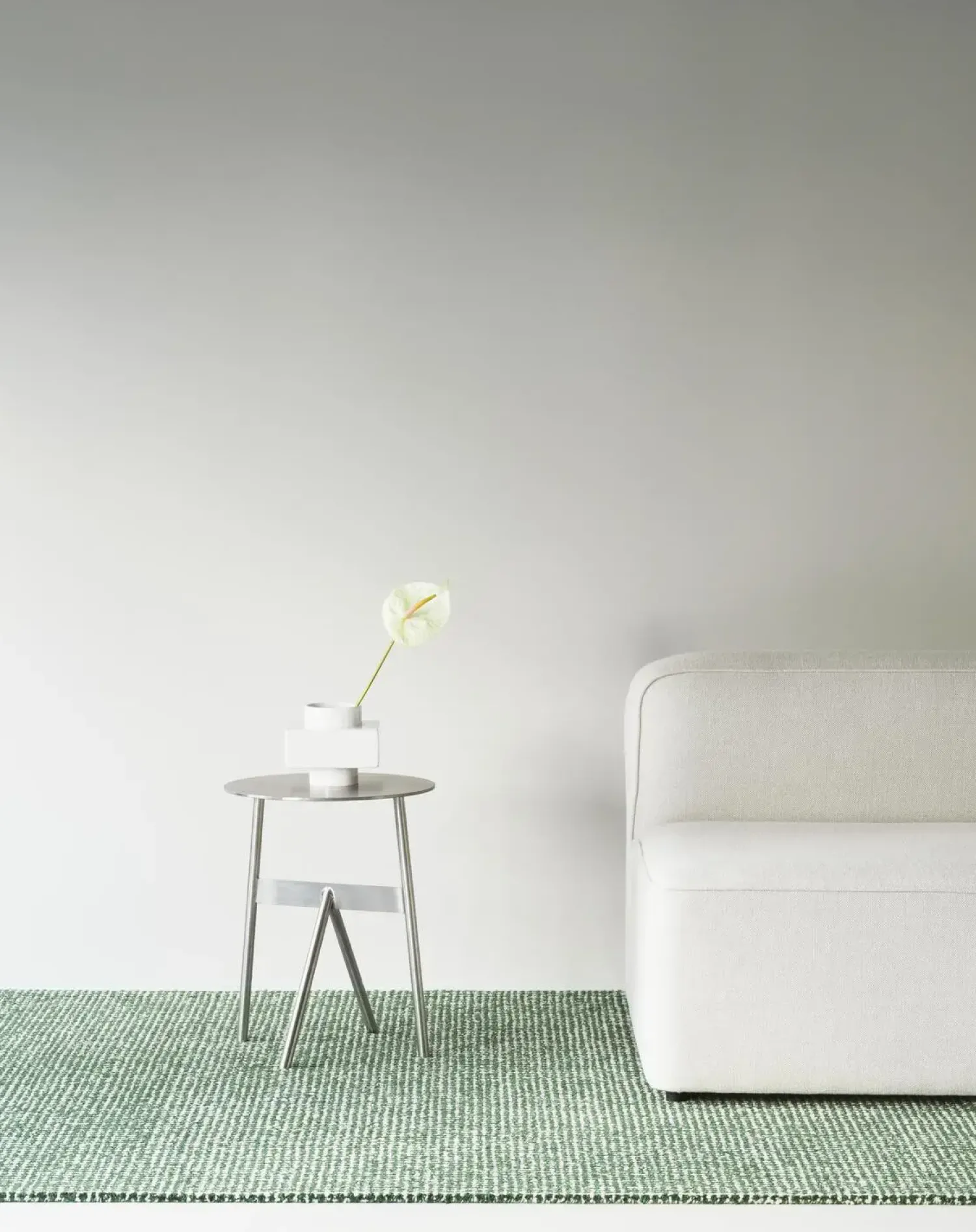 Online Normann Copenhagen - Flick Rug 170x240 cm - Off White/Dark Green