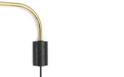 Discount Normann Copenhagen - Grant Væglampe - Messing (D: 43 cm)
