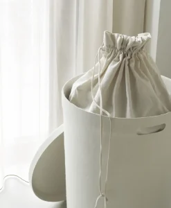 Outlet Normann Copenhagen - Hide Laundry Basket Cotton Liner Off White