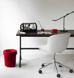 Outlet Normann Copenhagen - Hide Office Bin Bright Red