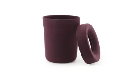 New Normann Copenhagen - Hide Office Bin Burgundy