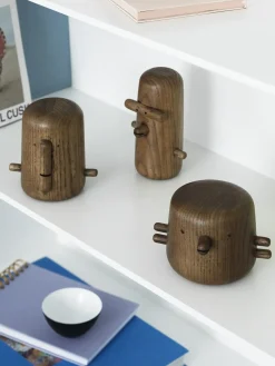 Clearance Normann Copenhagen - Ichi figur - Bejdset ask