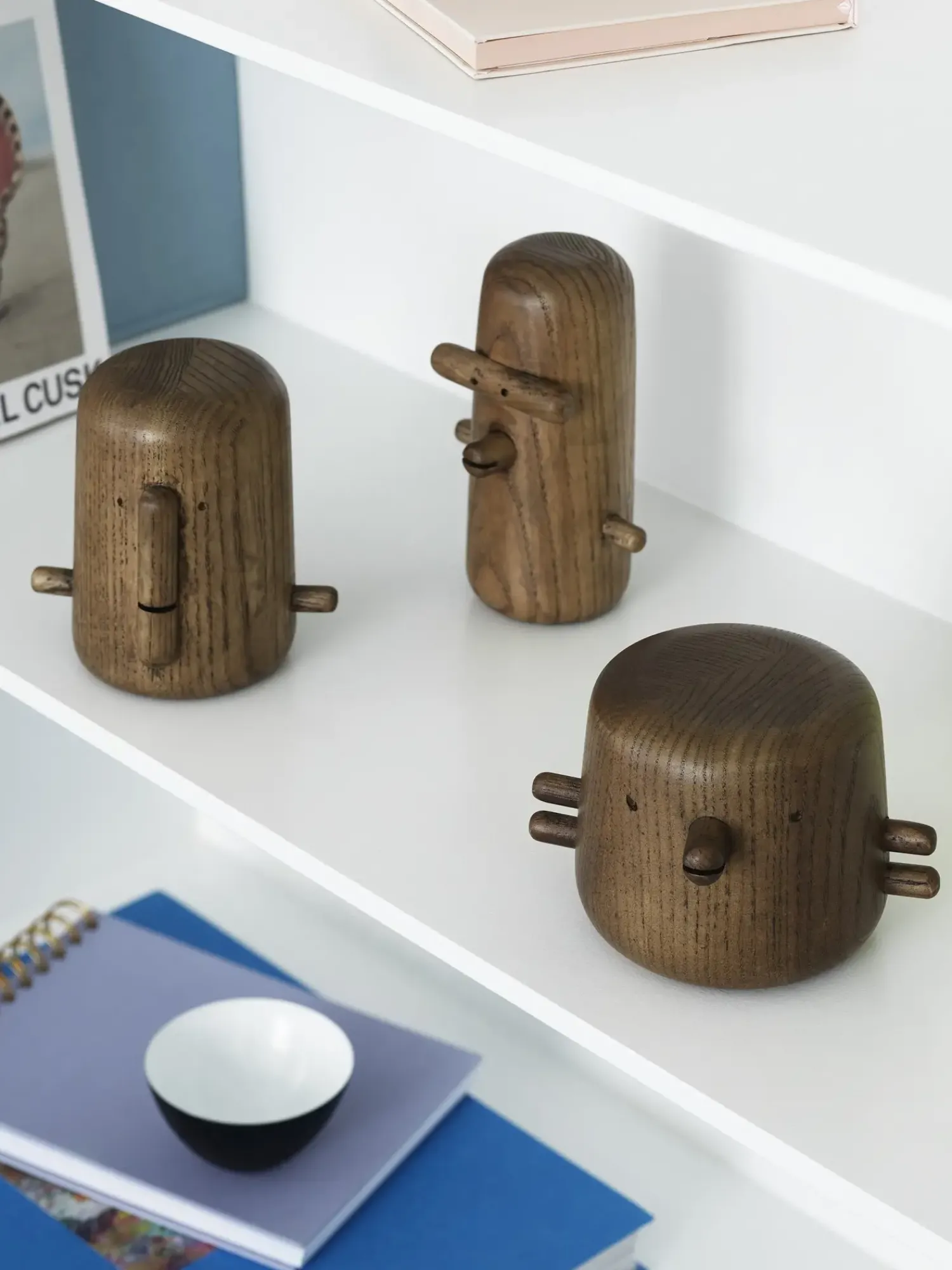 Clearance Normann Copenhagen - Ichi figur - Bejdset ask