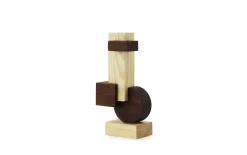 Outlet Normann Copenhagen - Join Sculpture Medium Ash/Carbonized Ash