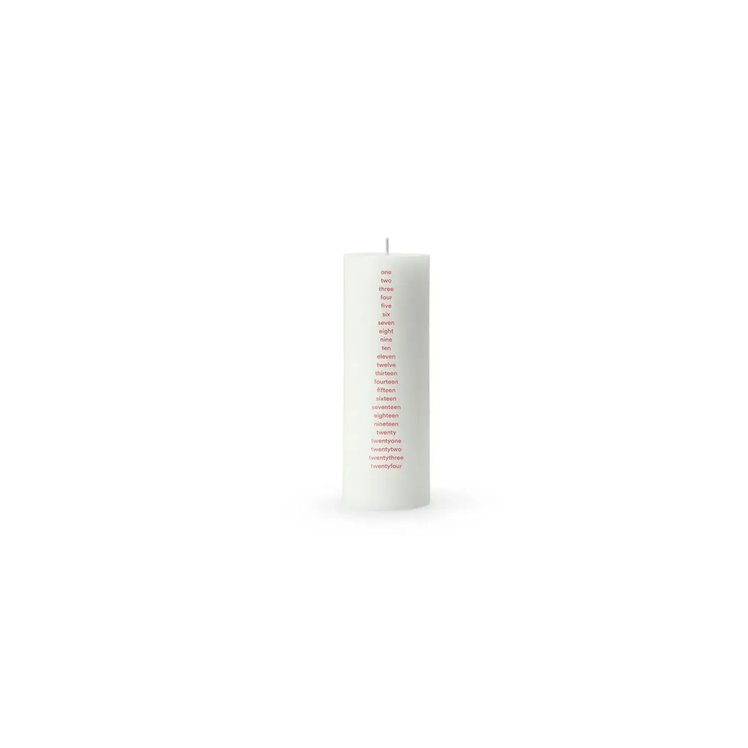 Best Normann Copenhagen - Kalenderlys - Lys Grøn - H20 x Ø7 cm