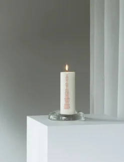 Best Normann Copenhagen - Kalenderlys - Lys Grøn - H20 x Ø7 cm