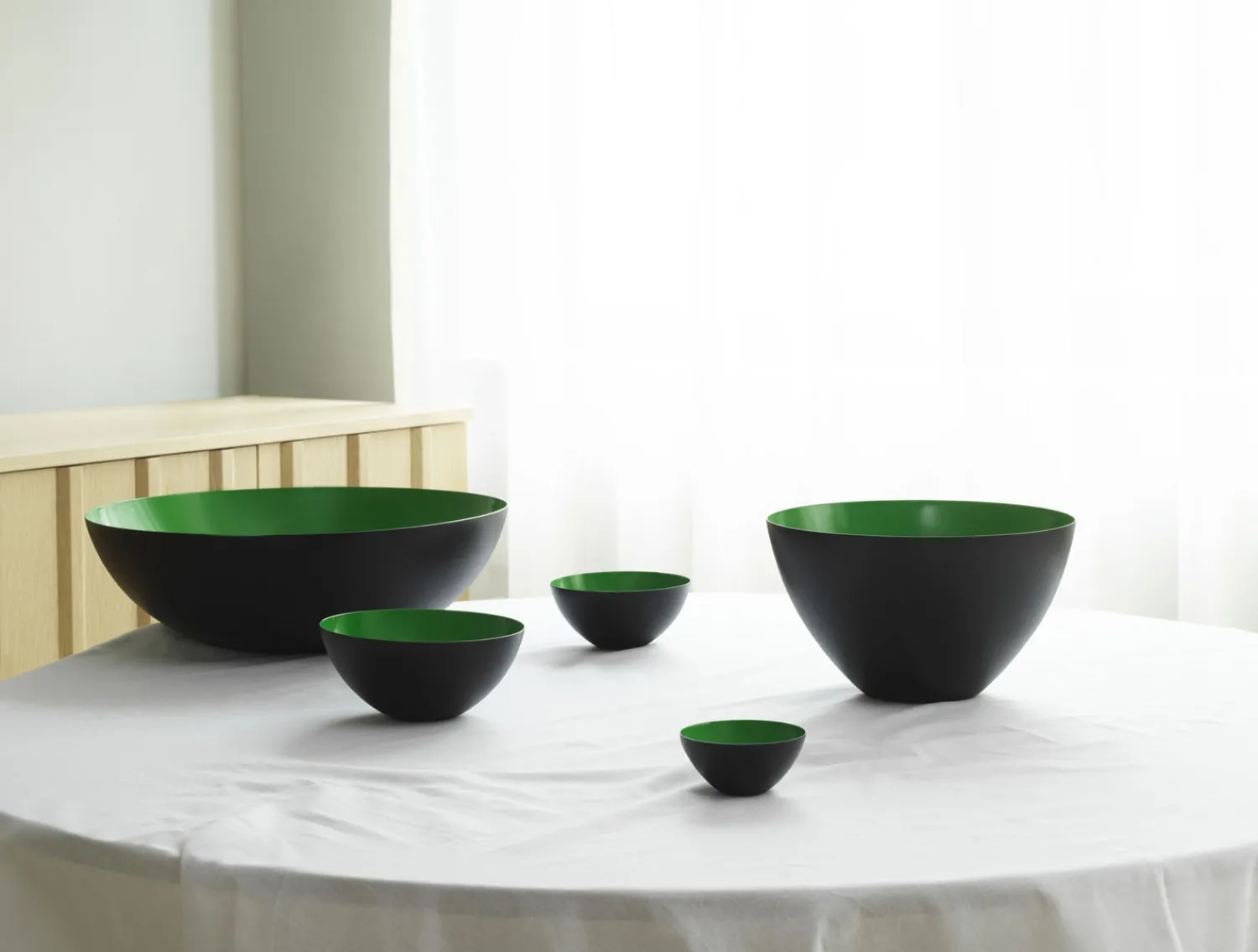 Online Normann Copenhagen Krenit Skål - Ø 16 cm - Grøn