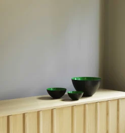 Clearance Normann Copenhagen Krenit Skål - Ø 25 cm - Grøn
