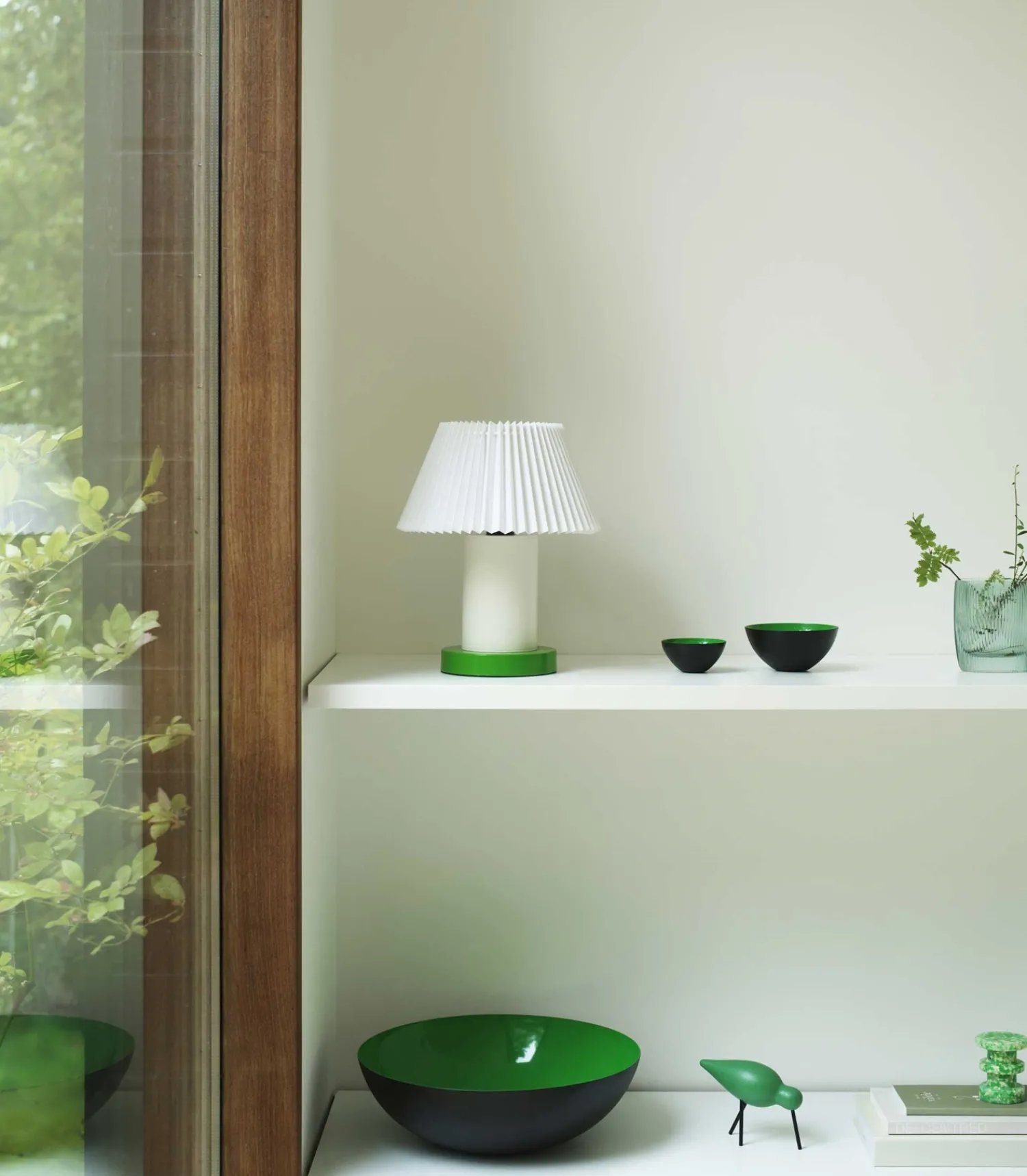 Clearance Normann Copenhagen Krenit Skål - Ø 25 cm - Grøn