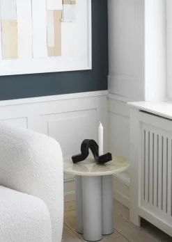 Clearance Normann Copenhagen - Lysestage - Crooked Candlestick One - Bronze