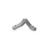 Best Normann Copenhagen - Lysestage - Crooked Candlestick Two - Warm Grey / Varm Grå