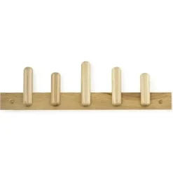 Outlet Normann Copenhagen - Play Knagerække - Eg - H: 17,2 x L: 60 x D: 6,3 cm