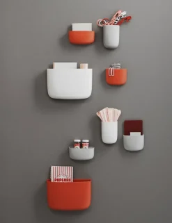 Sale Normann Copenhagen - Pocket vægopbevaring 3 - sort