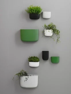 Sale Normann Copenhagen - Pocket vægopbevaring 3 - sort