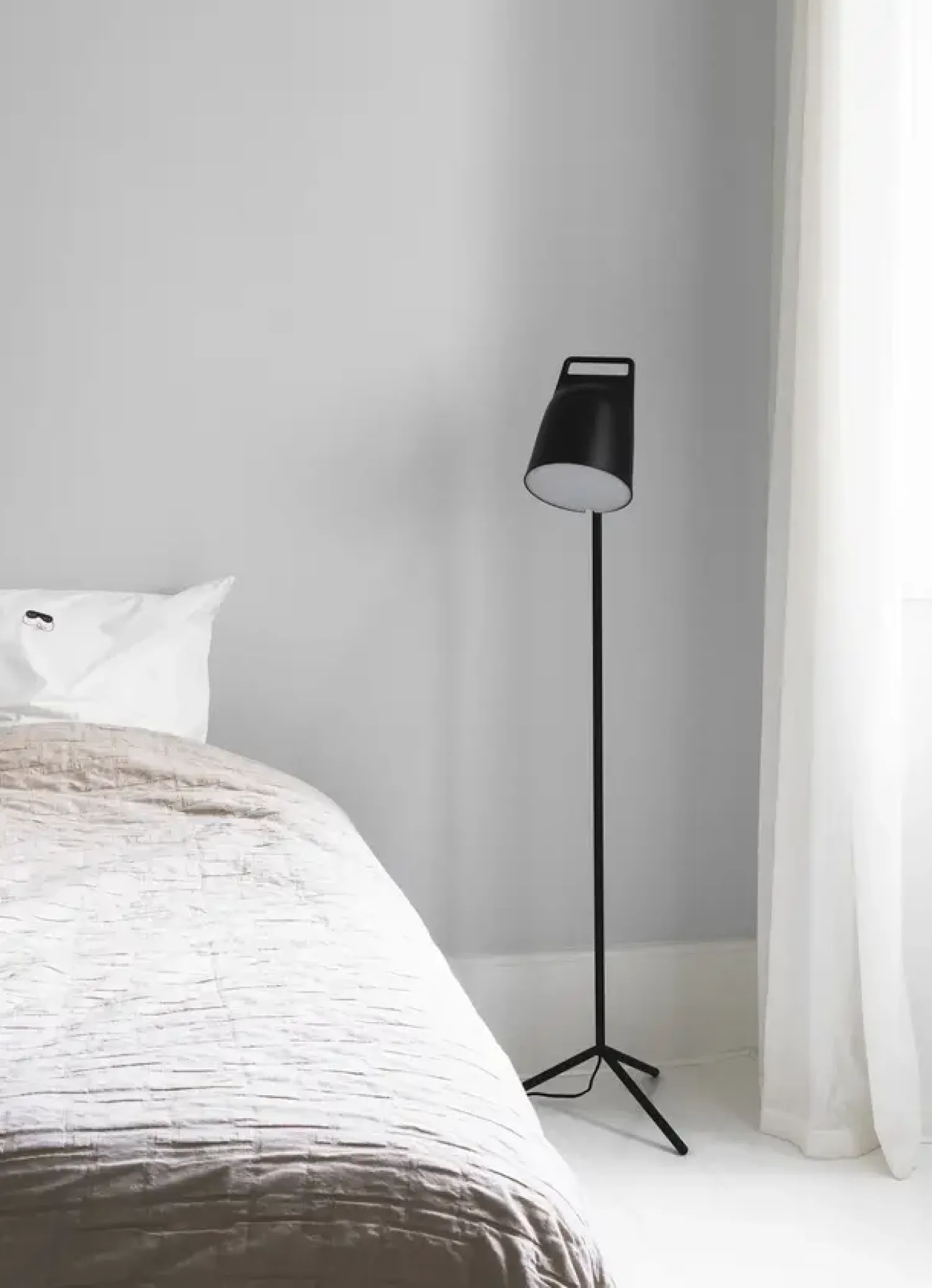 Outlet Normann Copenhagen - Sengetæppe / Sengebetræk - Hvid - 250x250 cm