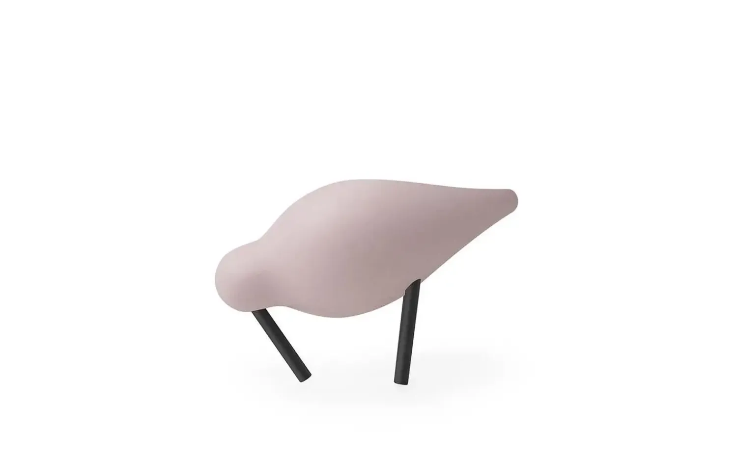 Discount Normann Copenhagen - Shorebird Small - pink med sorte ben