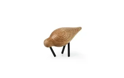 Online Normann Copenhagen - Shorebird Small Oak - Eg med sorte ben
