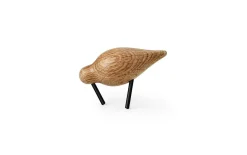 Online Normann Copenhagen - Shorebird Small Oak - Eg med sorte ben