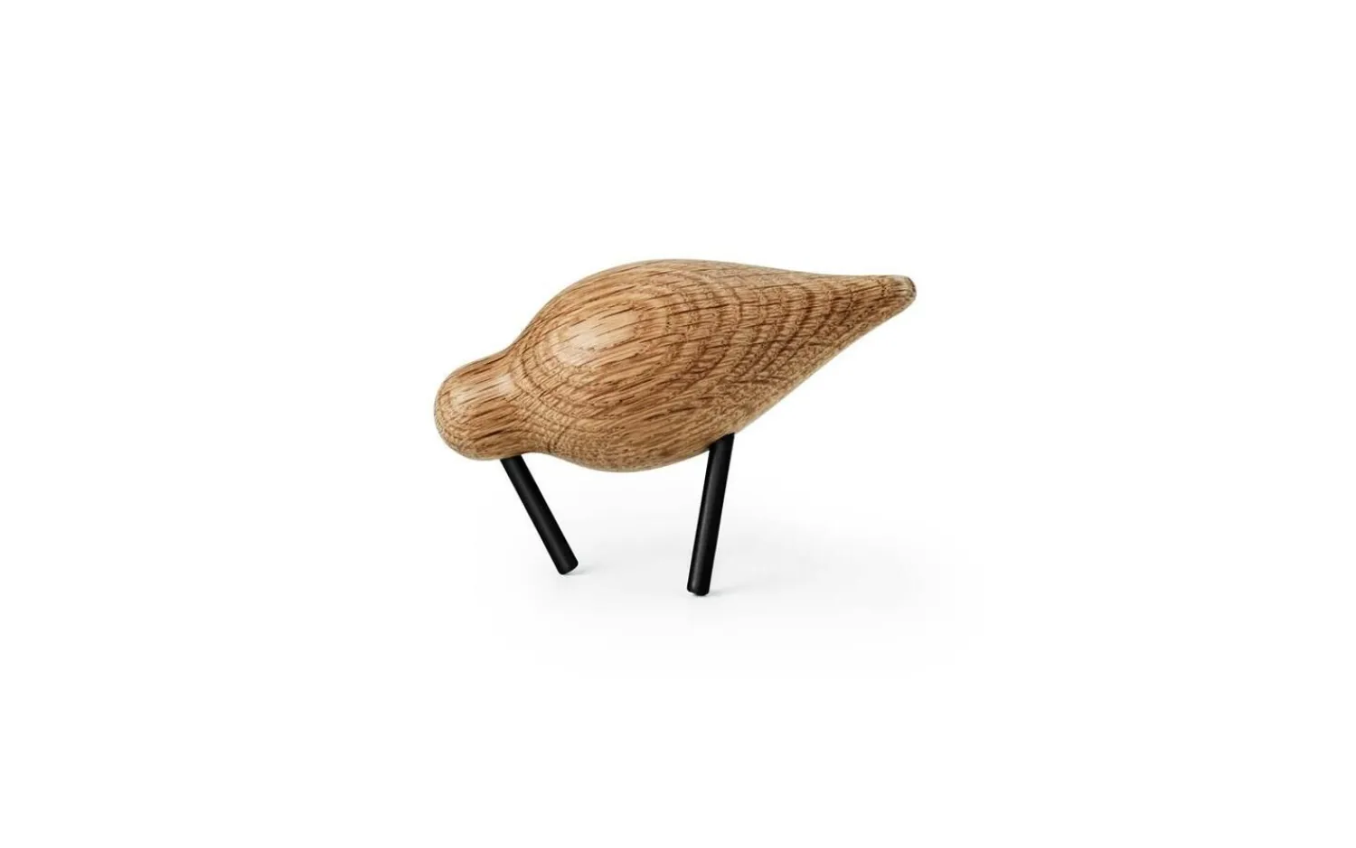 Online Normann Copenhagen - Shorebird Small Oak - Eg med sorte ben