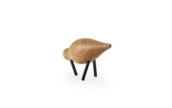 Online Normann Copenhagen - Shorebird Small Oak - Eg med sorte ben