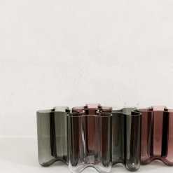 Best NovoForm - Clover Vase - Small - Smoky Green