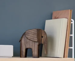 Online NovoForm - Elefant, sortbejdset eg (Large)