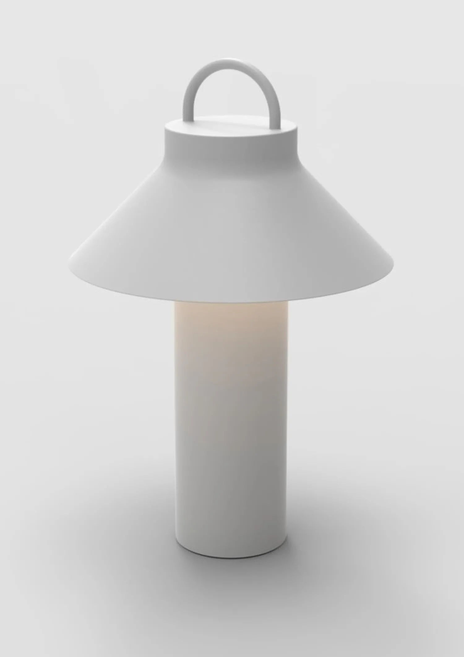 NovoForm - Moov Opladelig LED Lampe - Lys Grå