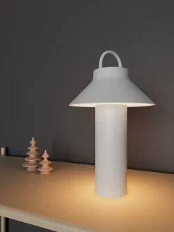 NovoForm - Moov Opladelig LED Lampe - Lys Grå