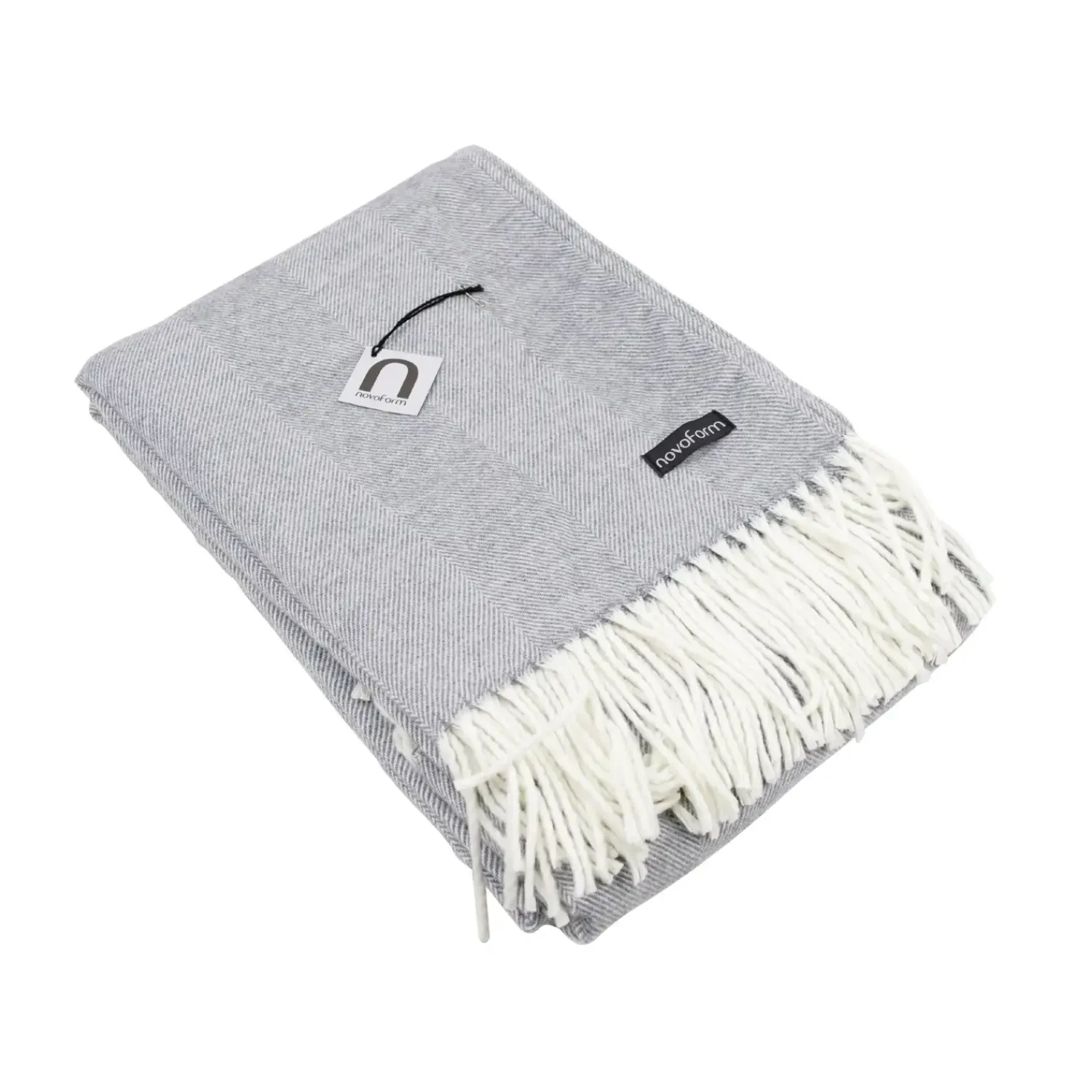 Clearance NovoForm - Skagen, plaid - Lysegrå