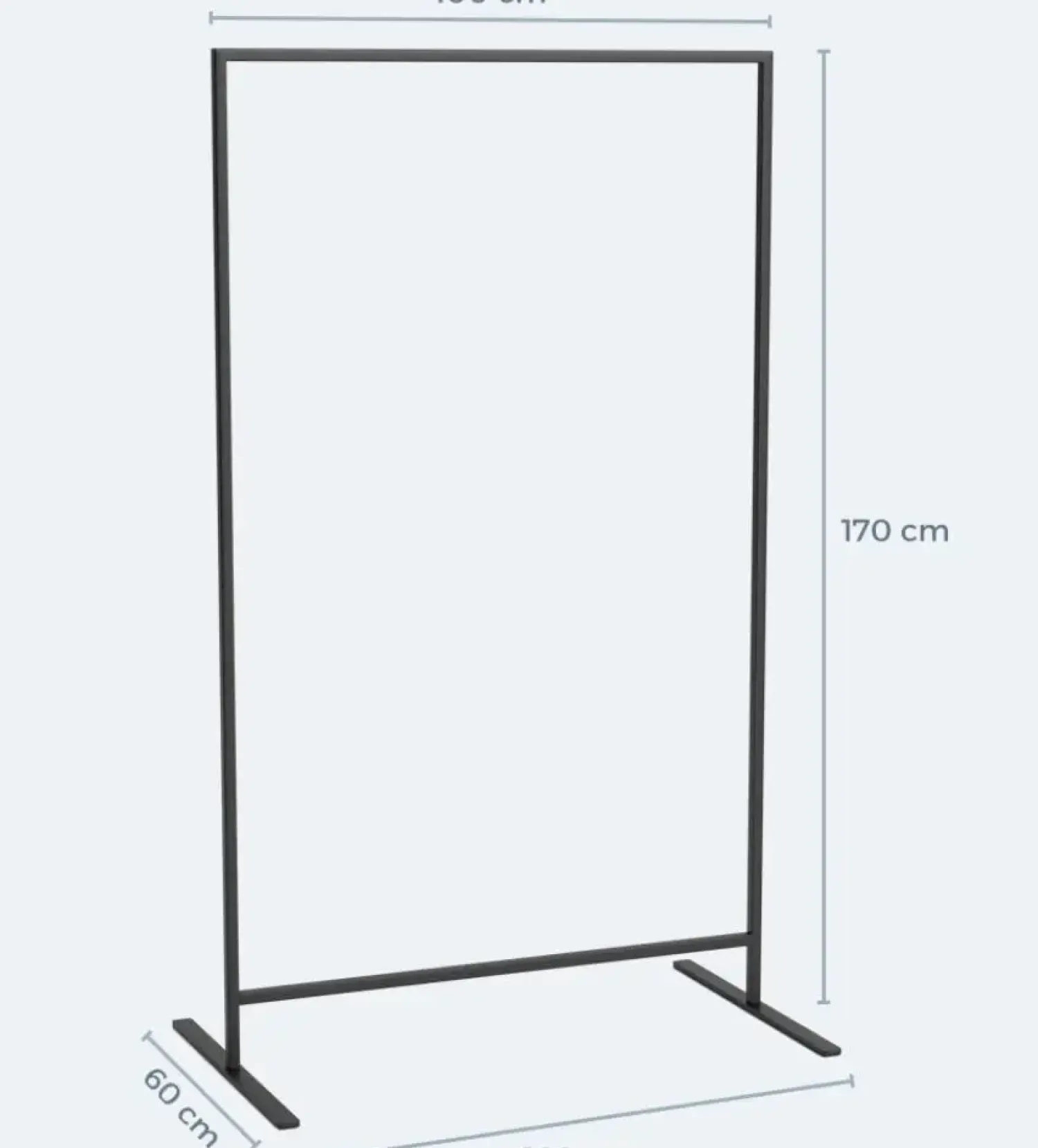New NovoForm - Tøjstativ - Marco 100 - Sort