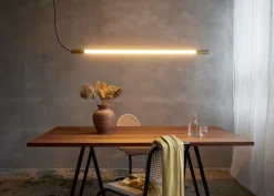Online Nuad - Radents Pendant lampe, messing - 135 cm, bordlampe