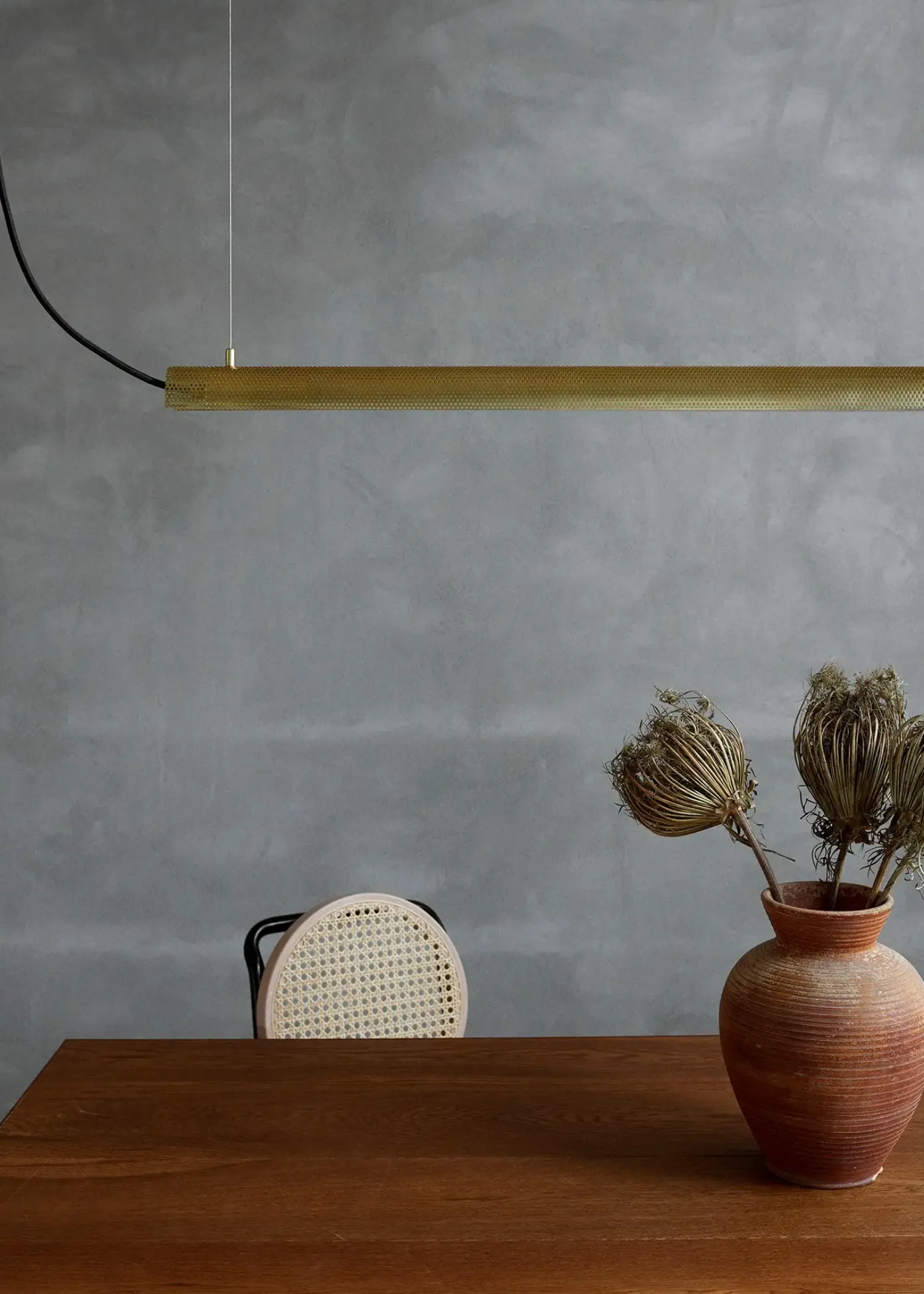 Online Nuad - Radents Pendant lampe, messing - 135 cm, bordlampe