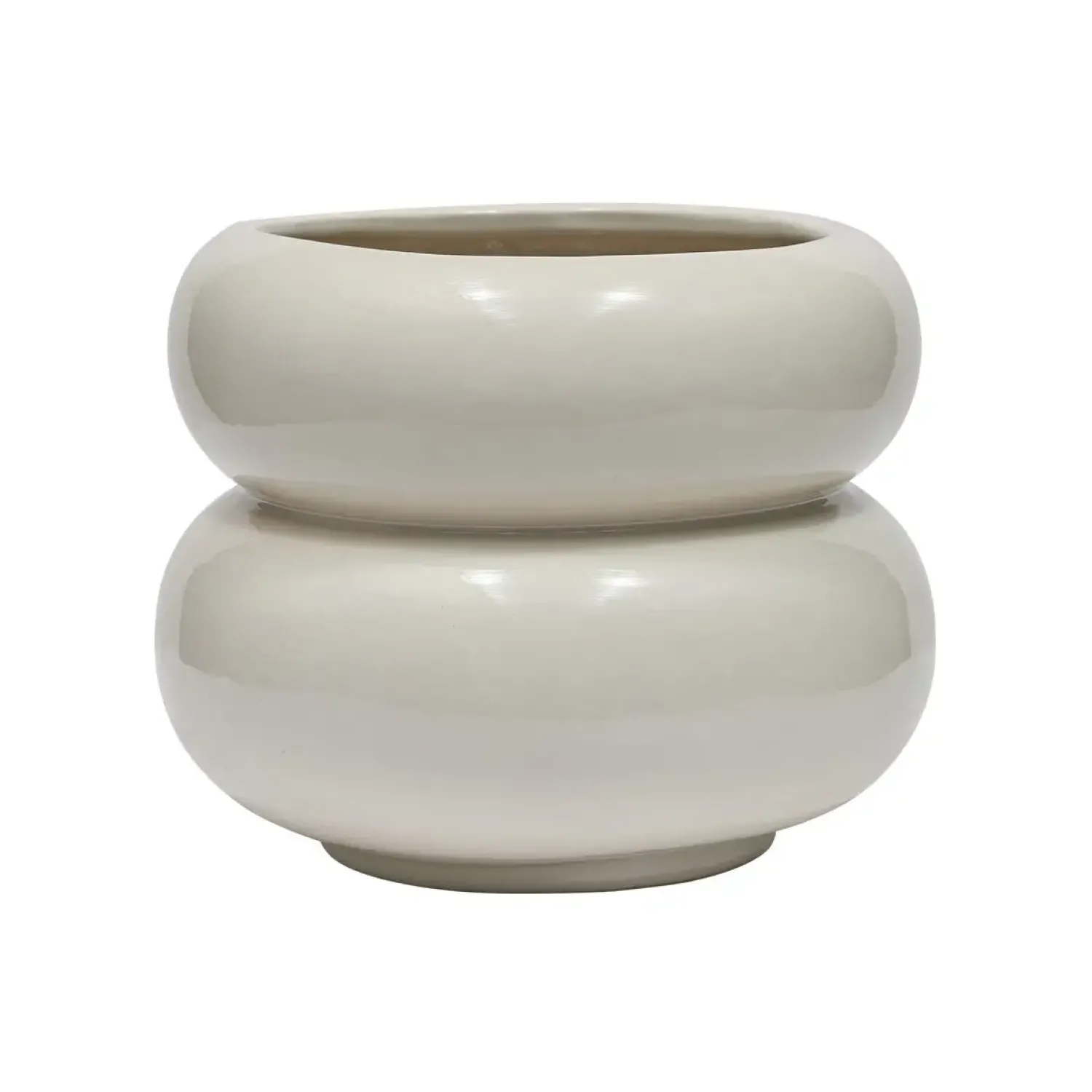 Sale OYOY - Plantekrukke - Kupla - Large - Off White