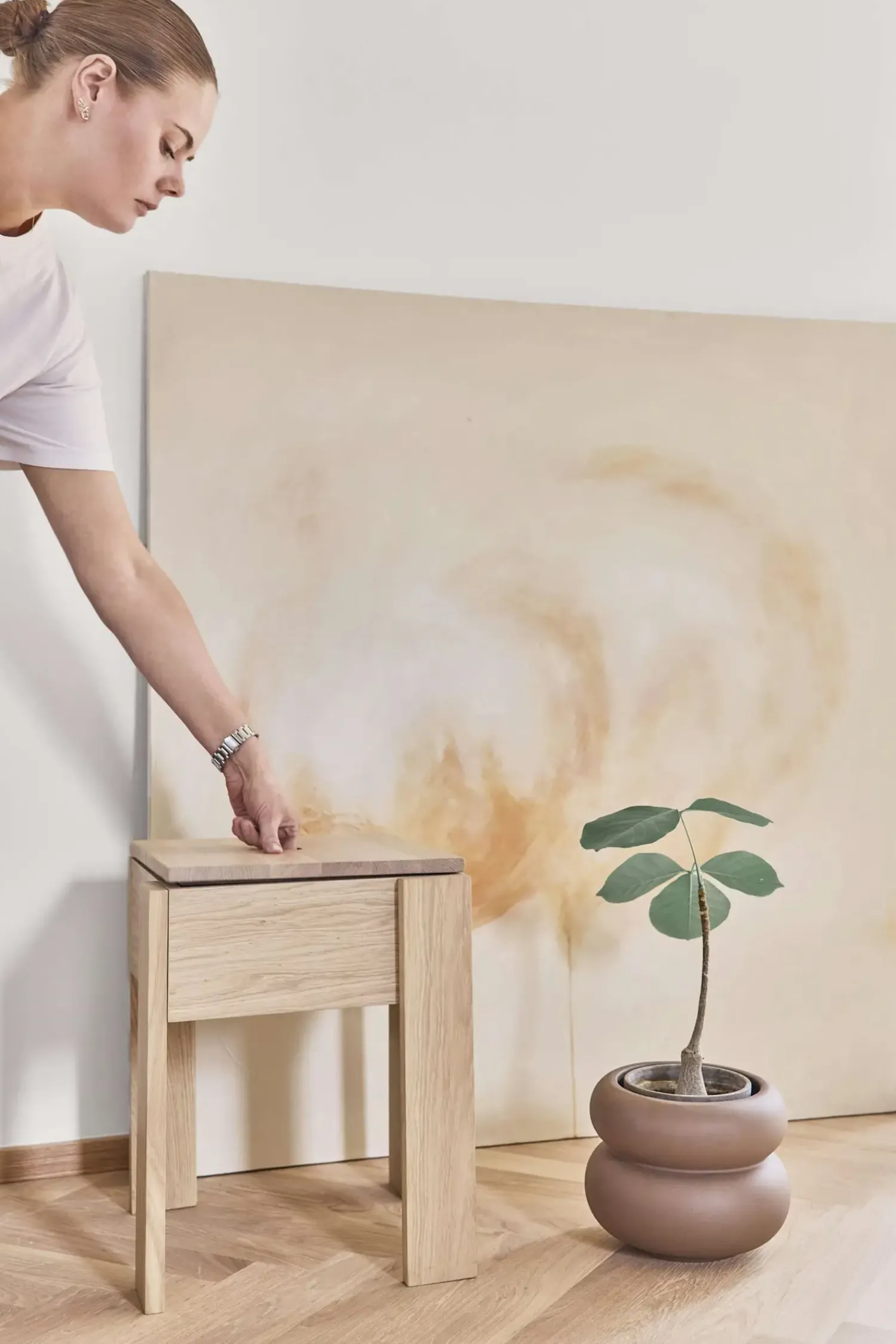 OYOY - Plantekrukke - Kupla - Small - Brun