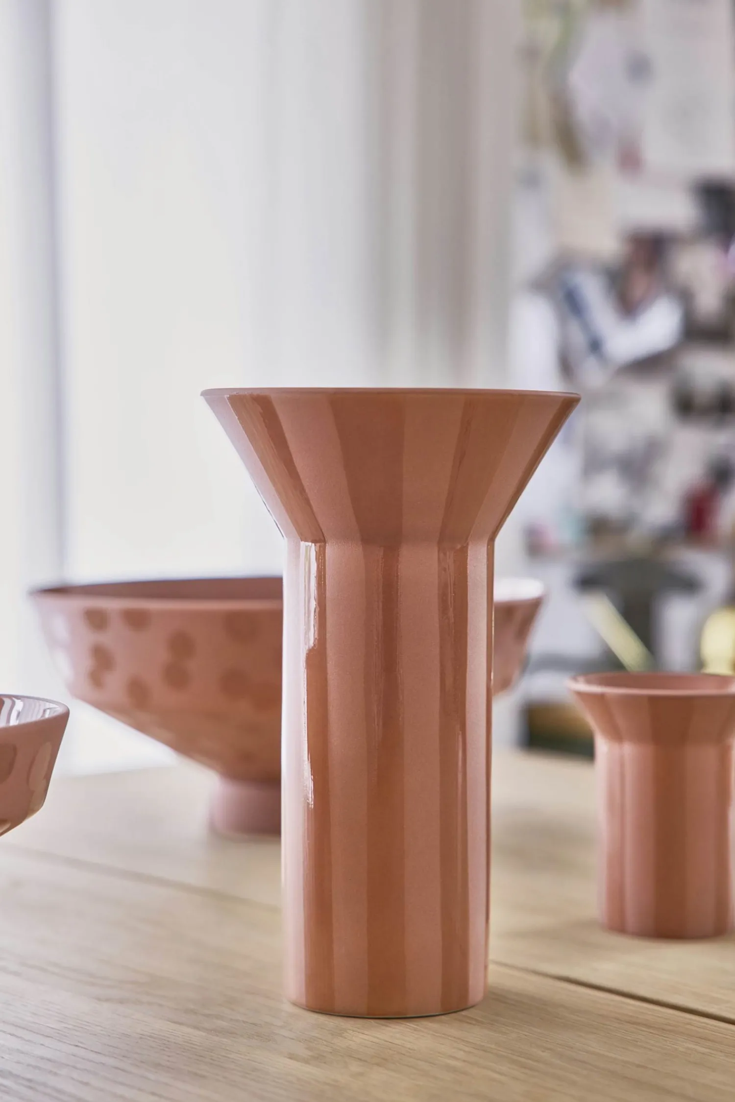 Sale OYOY - Vase - Terrakotta - Large