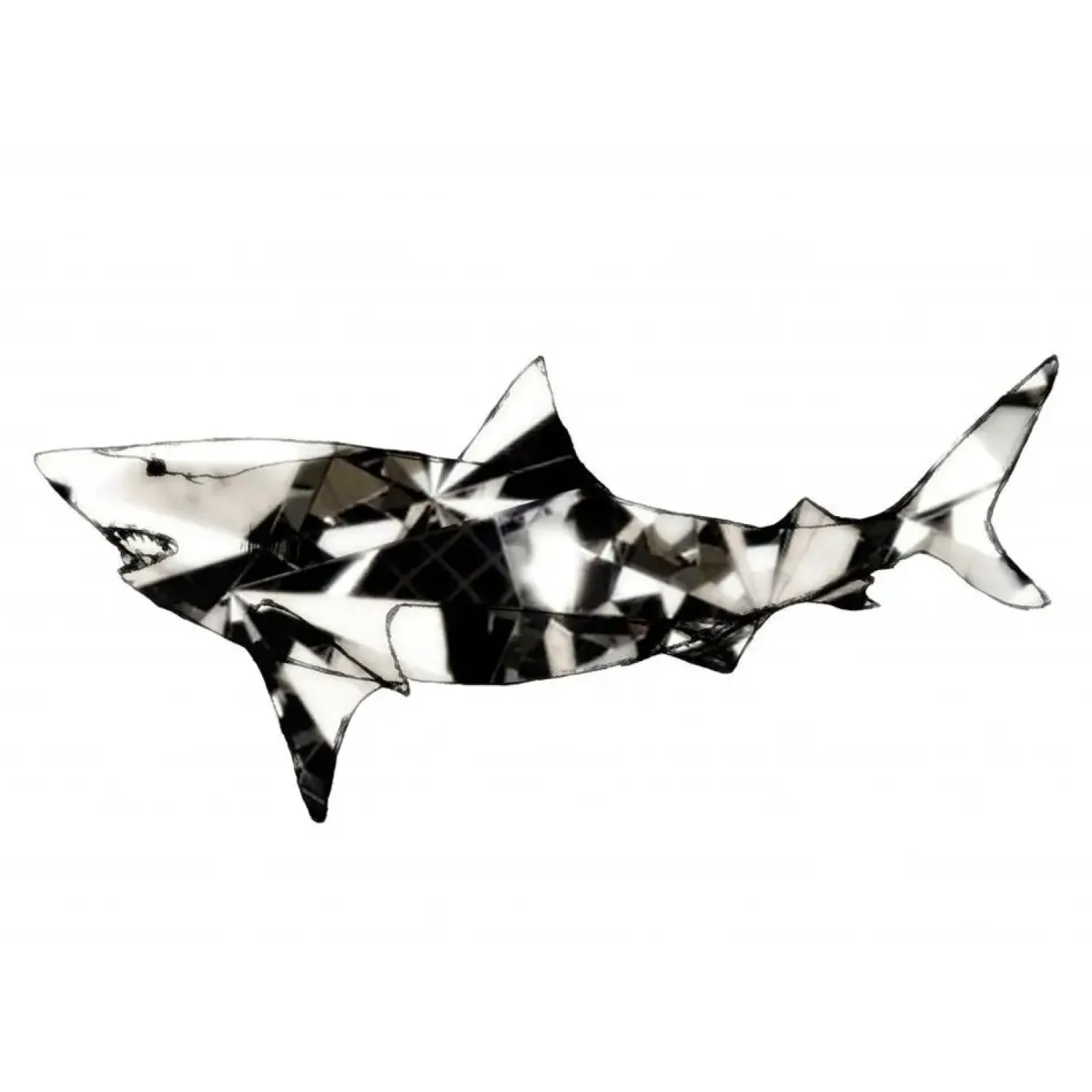 Clearance Paradisco Productions illustration - Shark Superior plakat (A3)