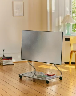 Hot Pedestal - TV-Stander - Disco - 40"-70" - Chrome