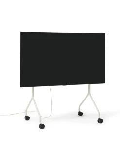 Discount Pedestal - TV-Stander - Moon Rollin - Pearl / Hvid