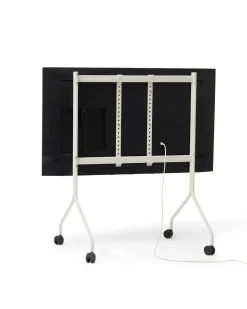 Discount Pedestal - TV-Stander - Moon Rollin - Pearl / Hvid
