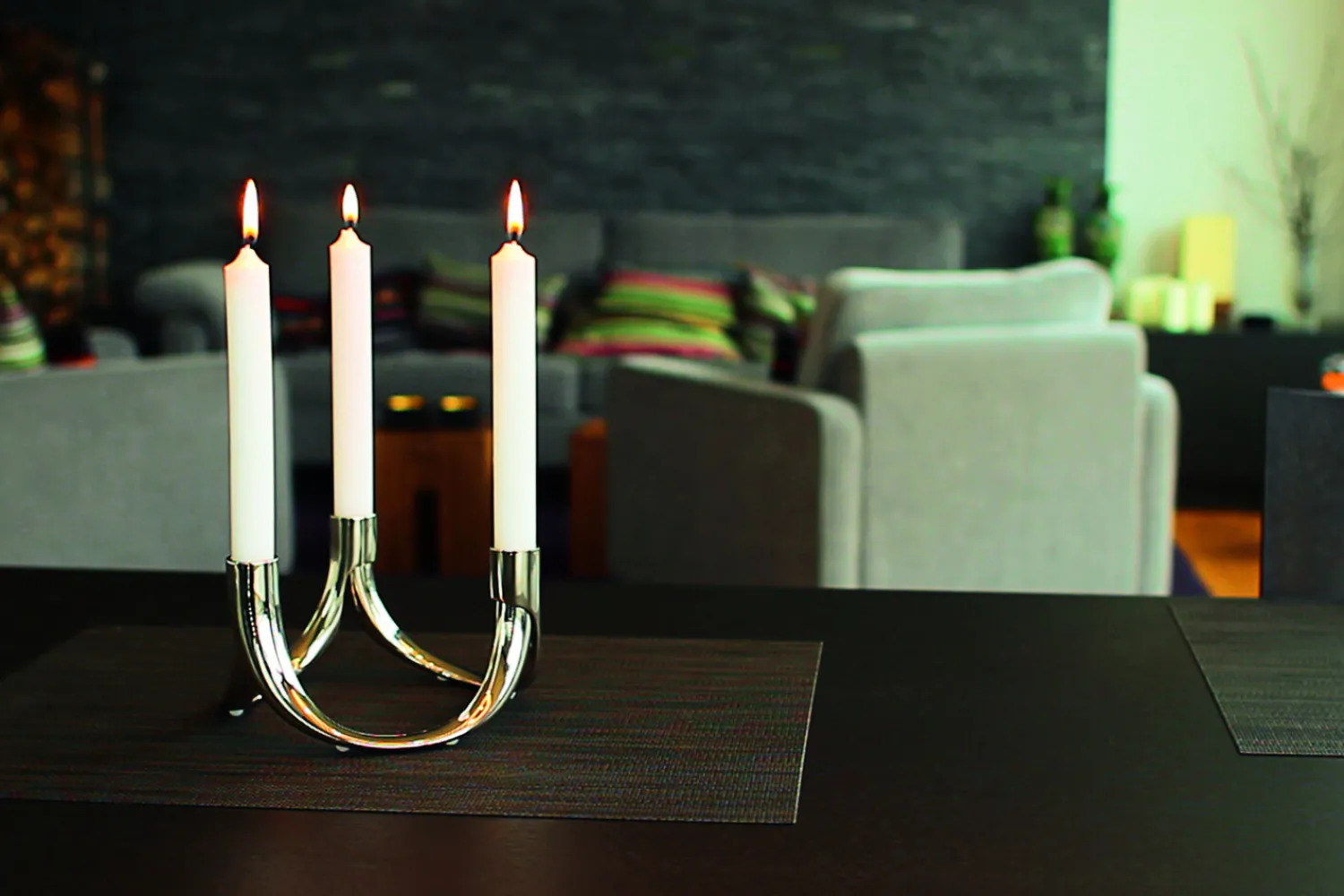 Hot Philippi - Bow candle holder, 3 pcs set