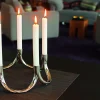 New Philippi - Bow candle holder, 2 pcs set